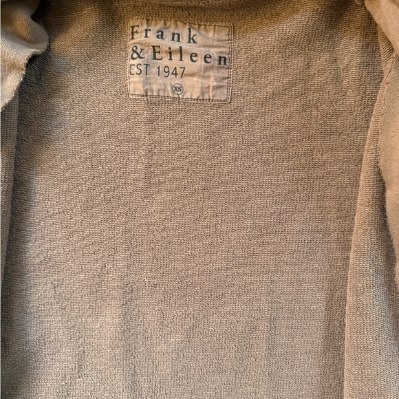 Frank & Eileen Mini Belfast Double-Breasted Frayed-Edge Pea Coat - Picture 6 of 7